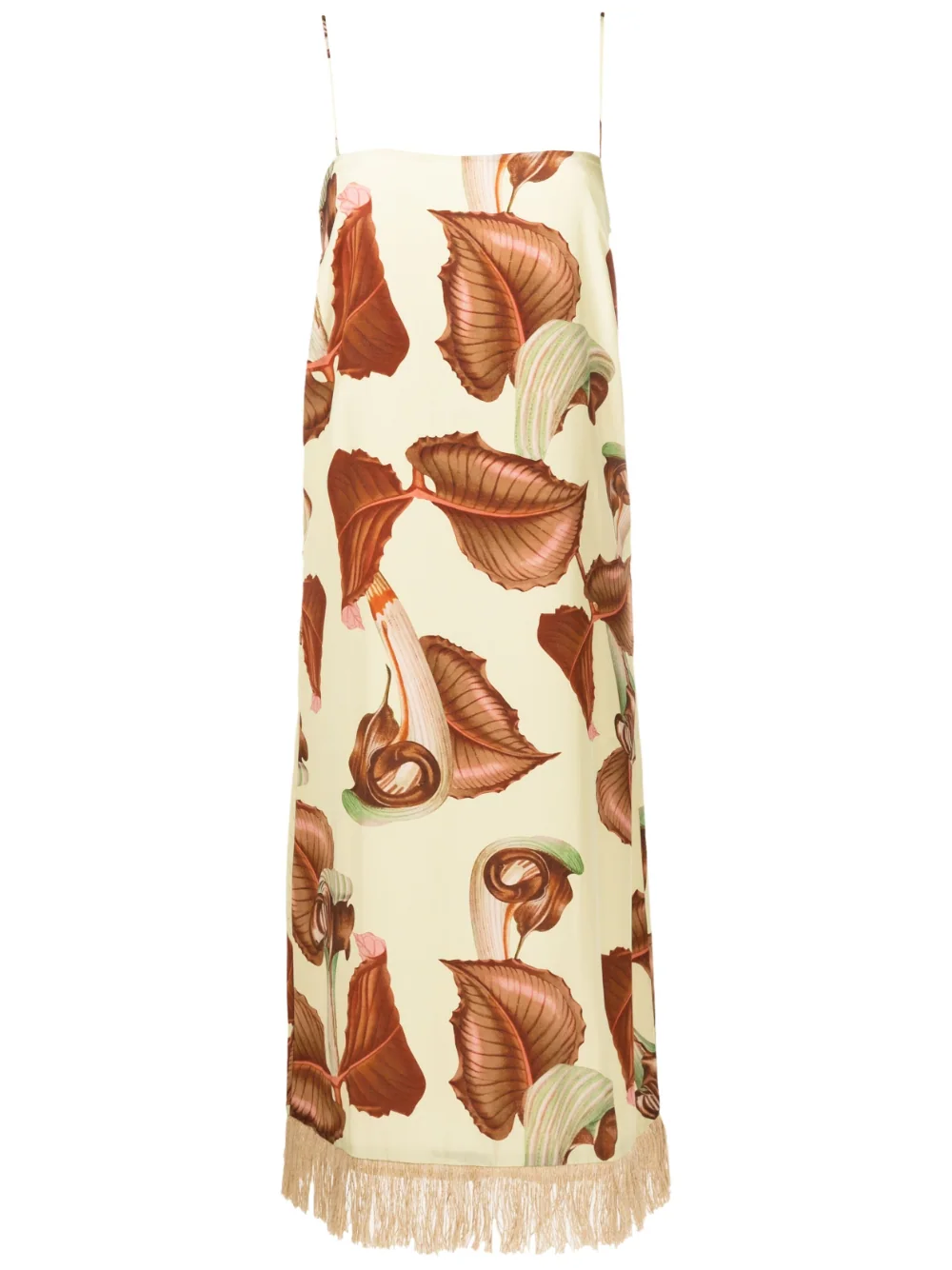 Vestido Midi Franjas Arisaema