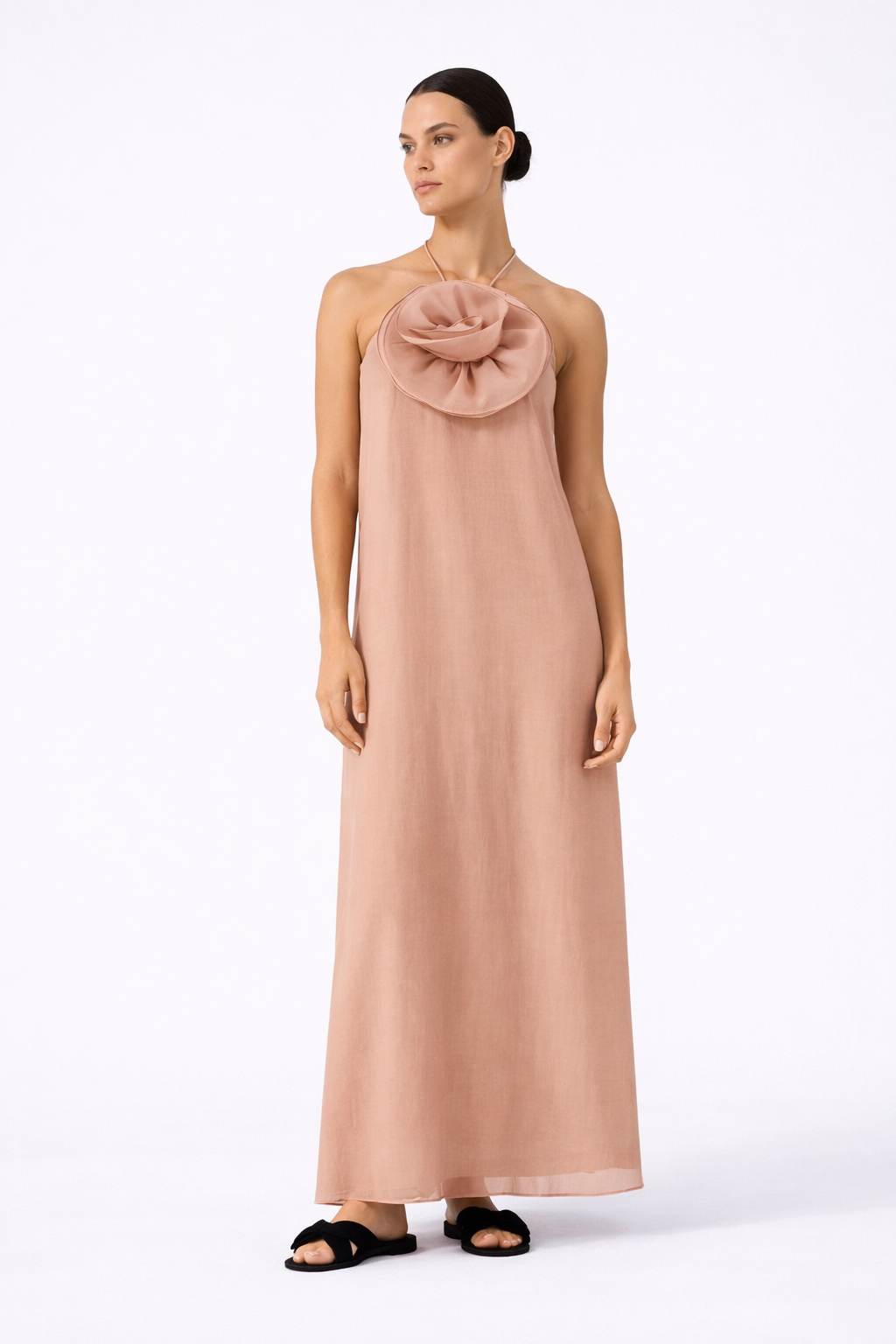 Vestido Longo Maxi Flower Full Bloom