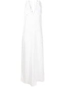 Vestido Longo Alças Com Laços Timeless