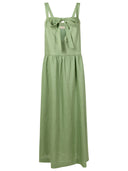 Vestido Longo Detalhe De Amarrar