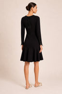 Vestido Curto Neoprene Zíper