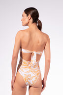 Maillot Recorte Busto Line Foliage