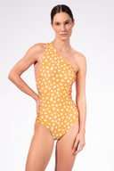 Maillot Ombro Só Yellow Pois