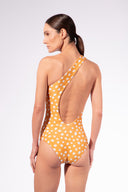 Maillot Ombro Só Yellow Pois