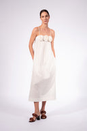 Vestido Midi Detalhe Busto