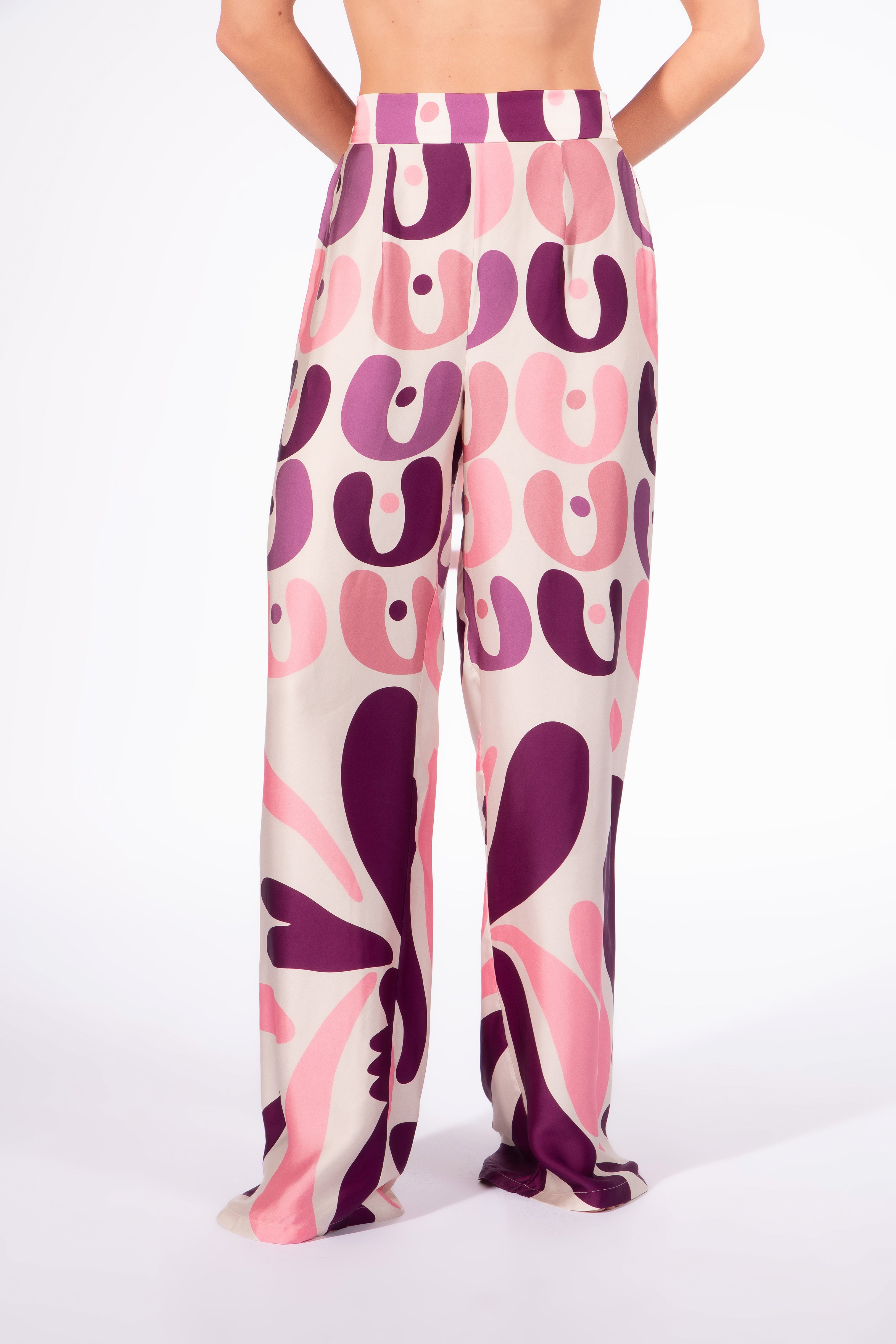 Calça Pantalona Bold Floral