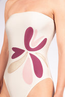 Maillot Tomara que Caia Pétalas Liso