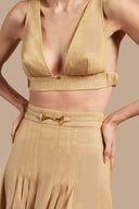 Top Alças Decote V Golden Age Jeans