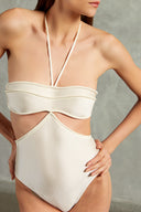Maillot Recortes Detalhe Busto
