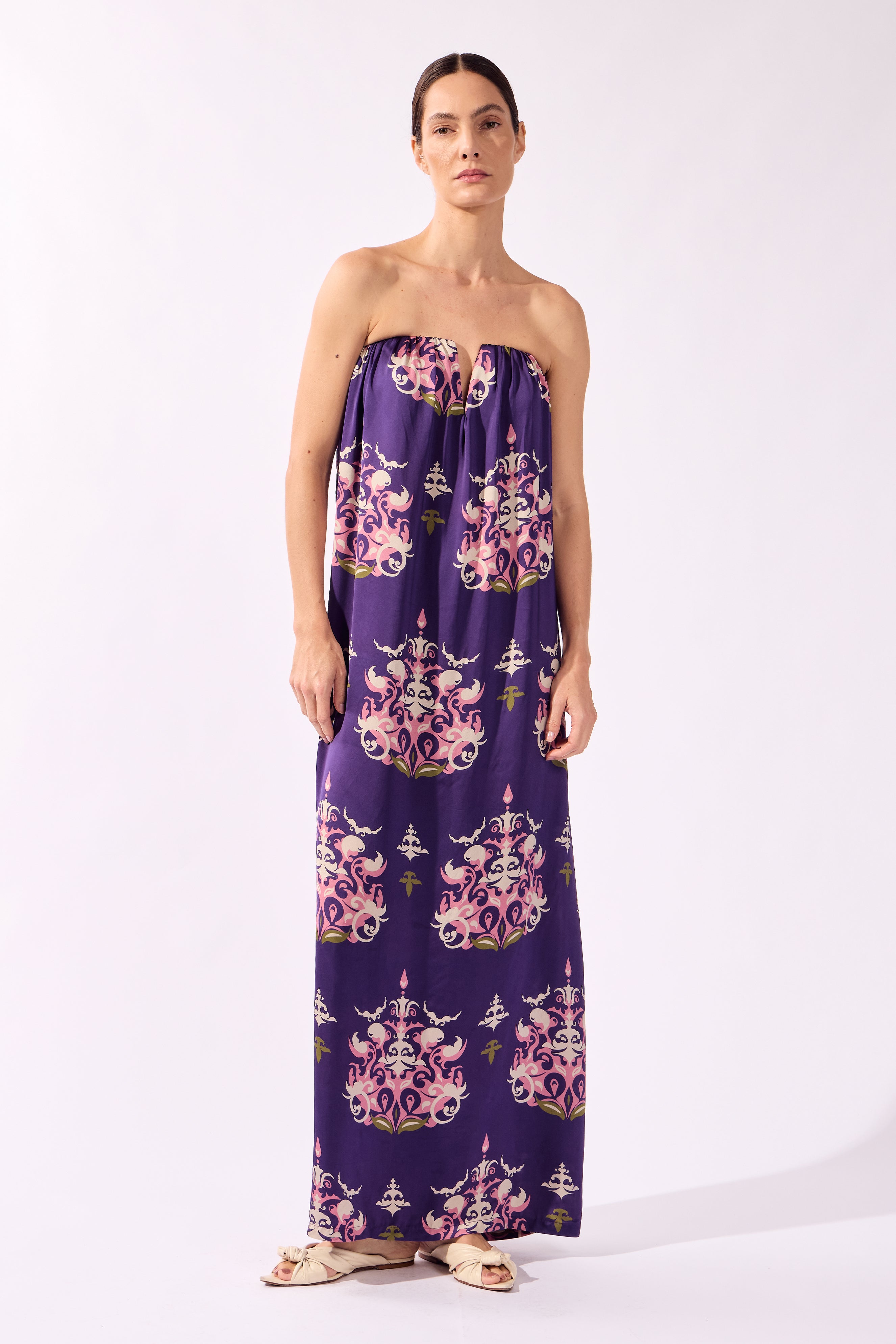 Vestido Longo Tomara que Caia Arabesque