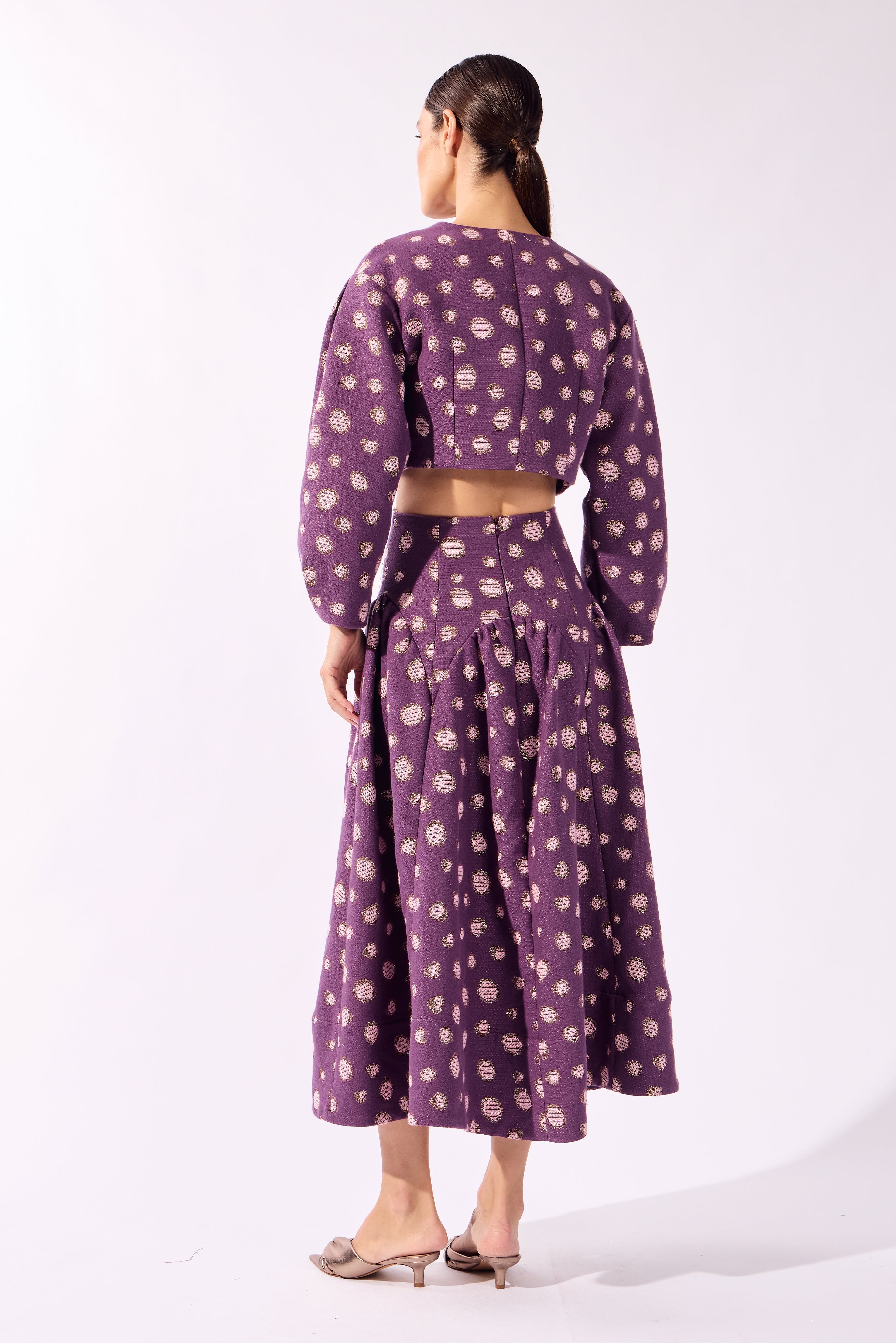 Casaqueto Jacquard Lina Pois