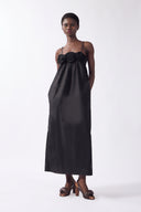 Vestido Midi Detalhe Busto