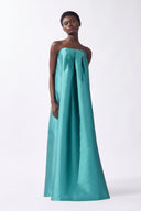 Vestido Longo Tomara que Caia Tafetá