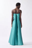 Vestido Longo Tomara que Caia Tafetá