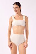 Biquini Hot Pants Alças Laço Timeless