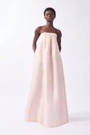 Vestido Longo Tomara que Caia Tafetá