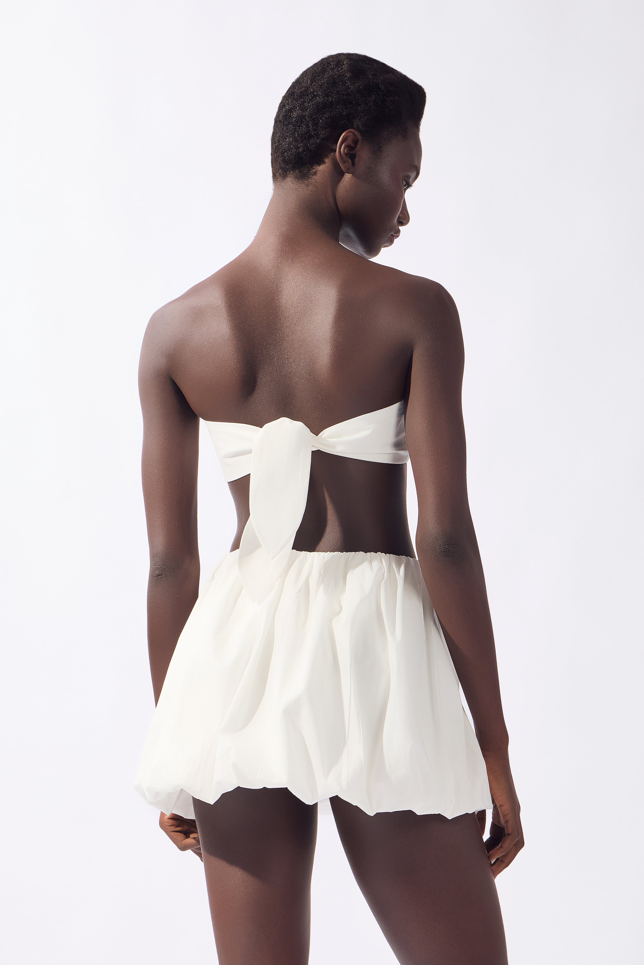 Conjunto Top e Saia Balonê Alpine Flower Liso