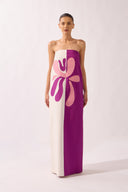 Vestido Tomara que Caia Bicolor Liso
