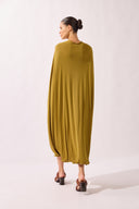 Vestido Capa Midi Bold Noir