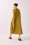 Vestido Capa Midi Bold Noir