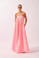 Vestido Longo Tomara que Caia Tafetá