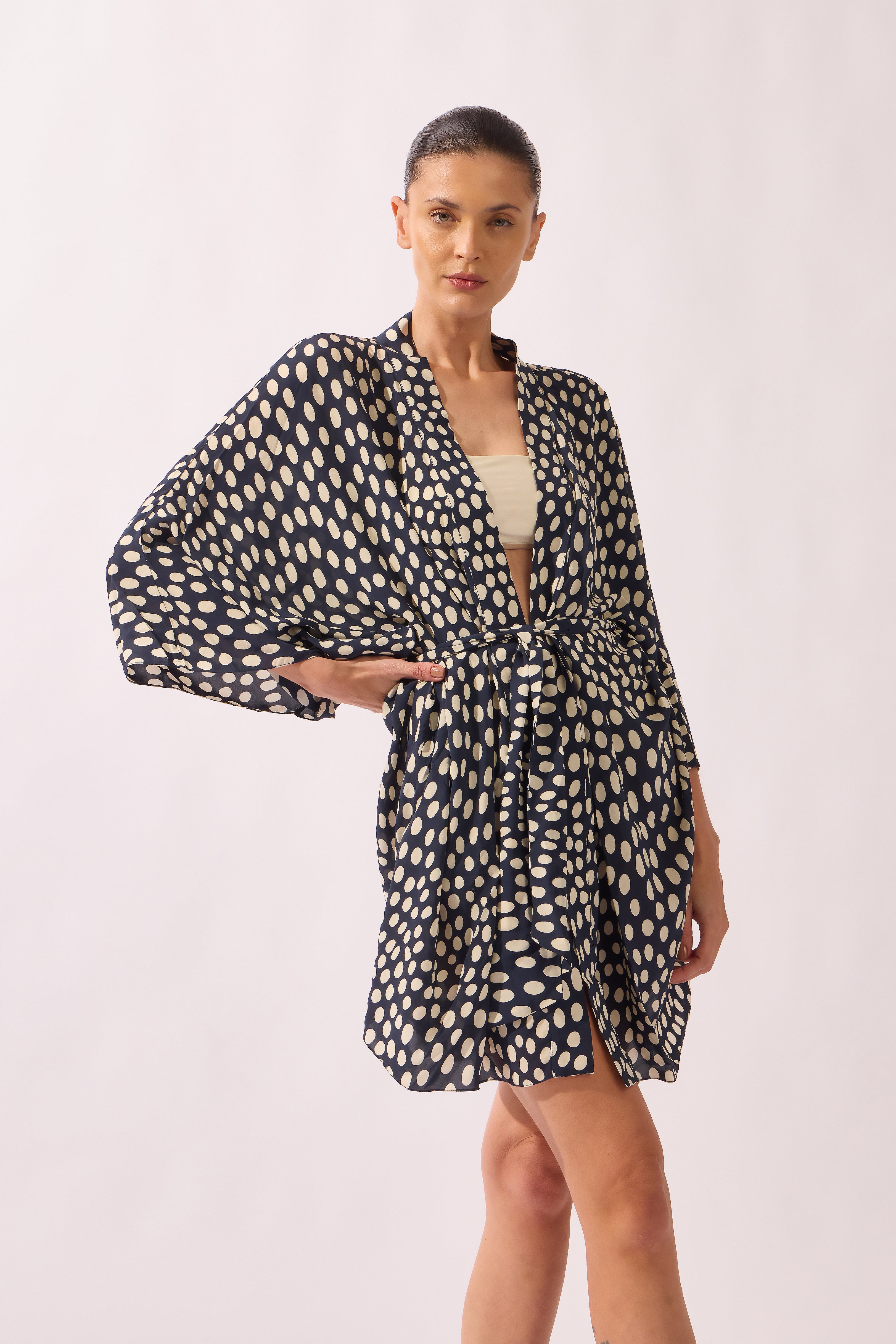 Robe Curto Manga Longa