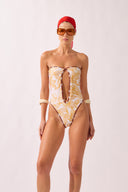 Maillot Tomara que Caia Vazado Line Foliage