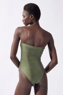 Maillot Tomara que Caia Green Pois Lisos