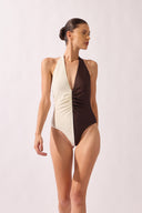 Maillot Bicolor Frente Única