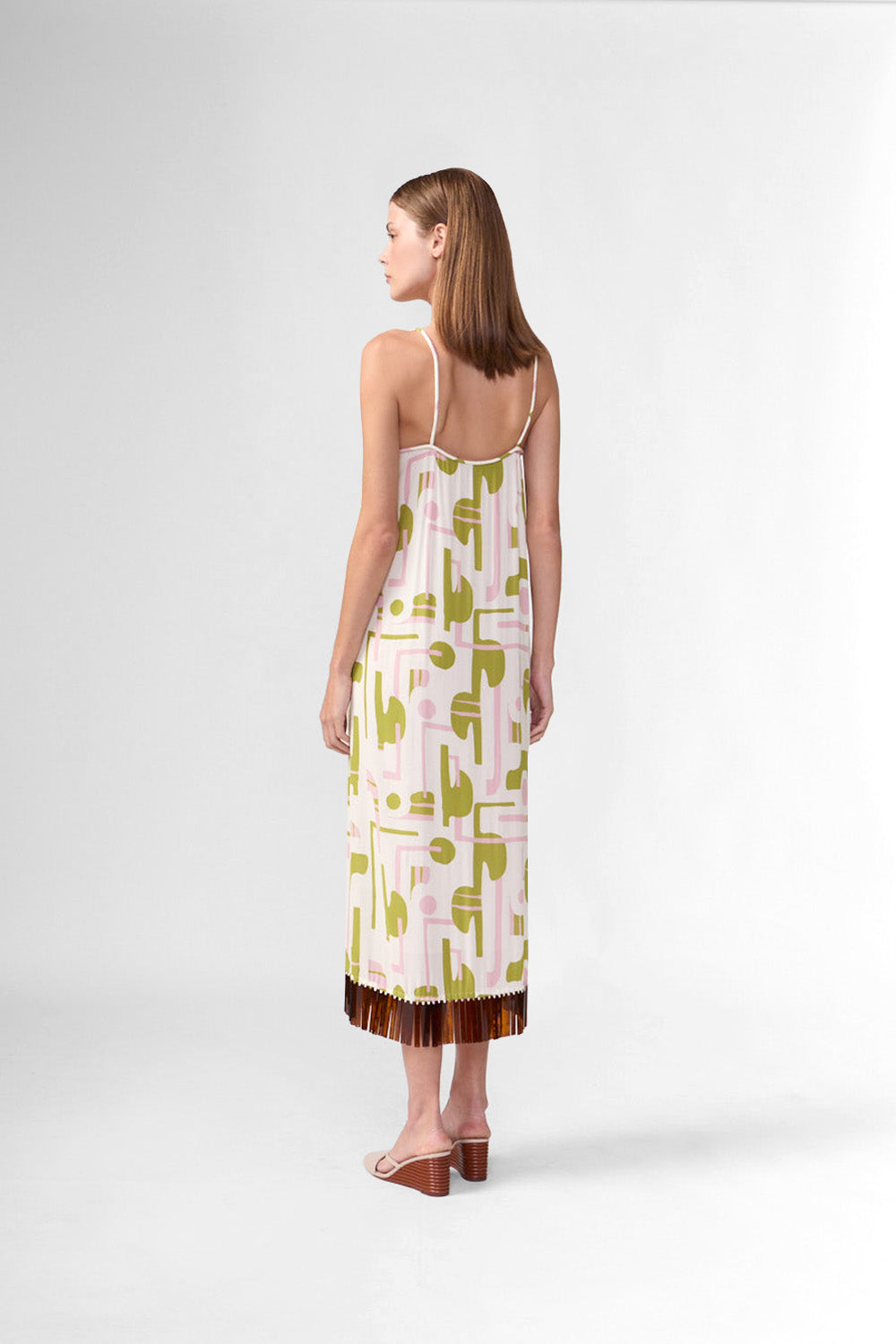 Vestido Midi Com Aplicações Baleares