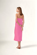 Vestido Tomara que Caia Fendas Liso