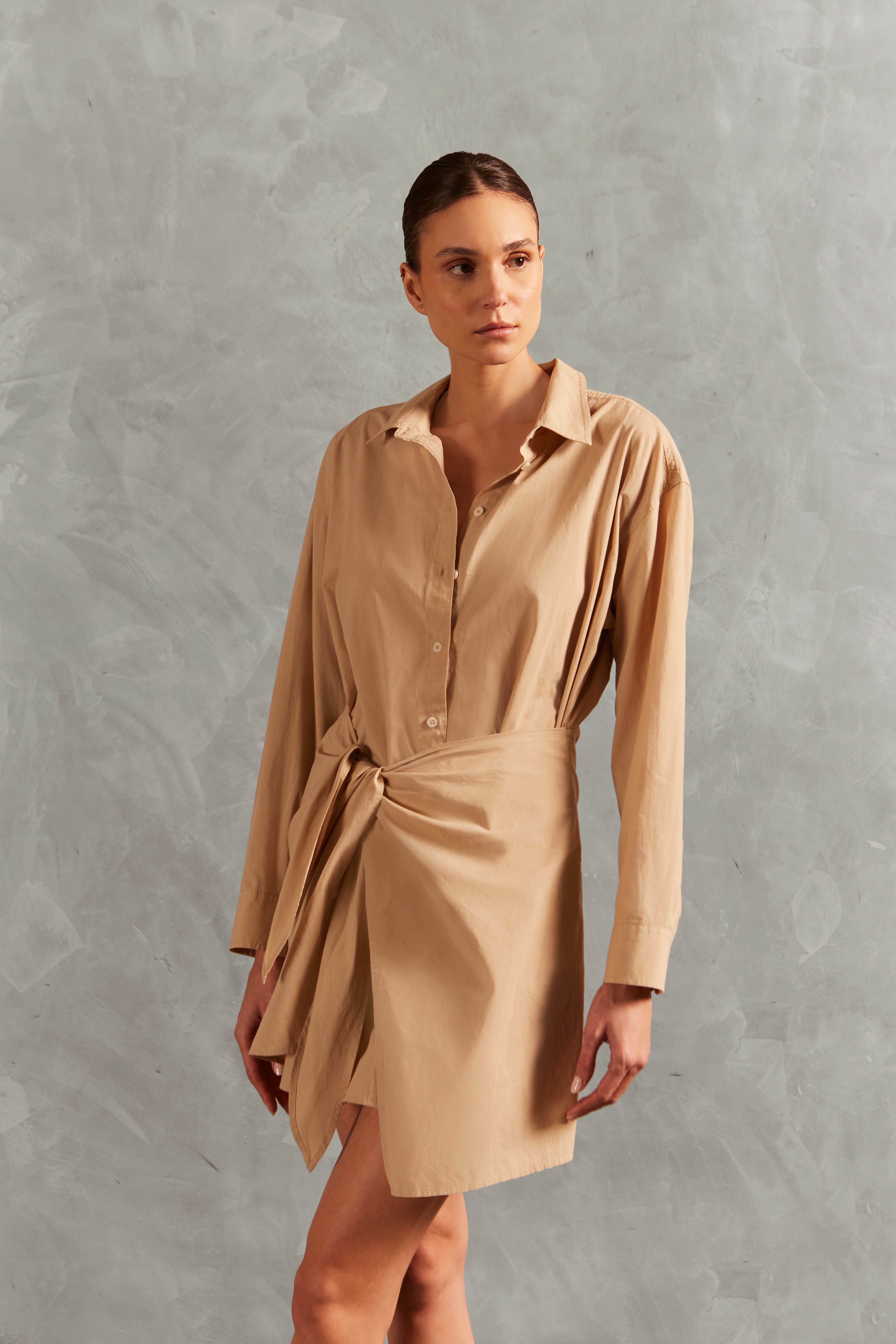 Camisa Saia Amarração Inamorata Lisos