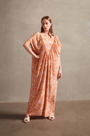 Kaftan Longo Detalhe Franzido Bulles De Mer
