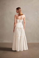 Vestido Longo Babados