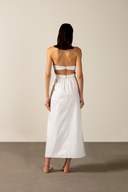 Vestido Longo Com Detalhe Busto