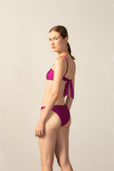 Top Alças Busto Franzido Vintage Citronelle Liso