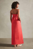 Vestido Longo Bolsos Tomara que Caia