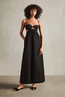 Vestido Longo busto Matelassado Lisos