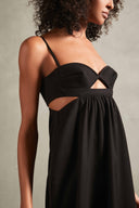 Vestido Longo busto Matelassado Lisos