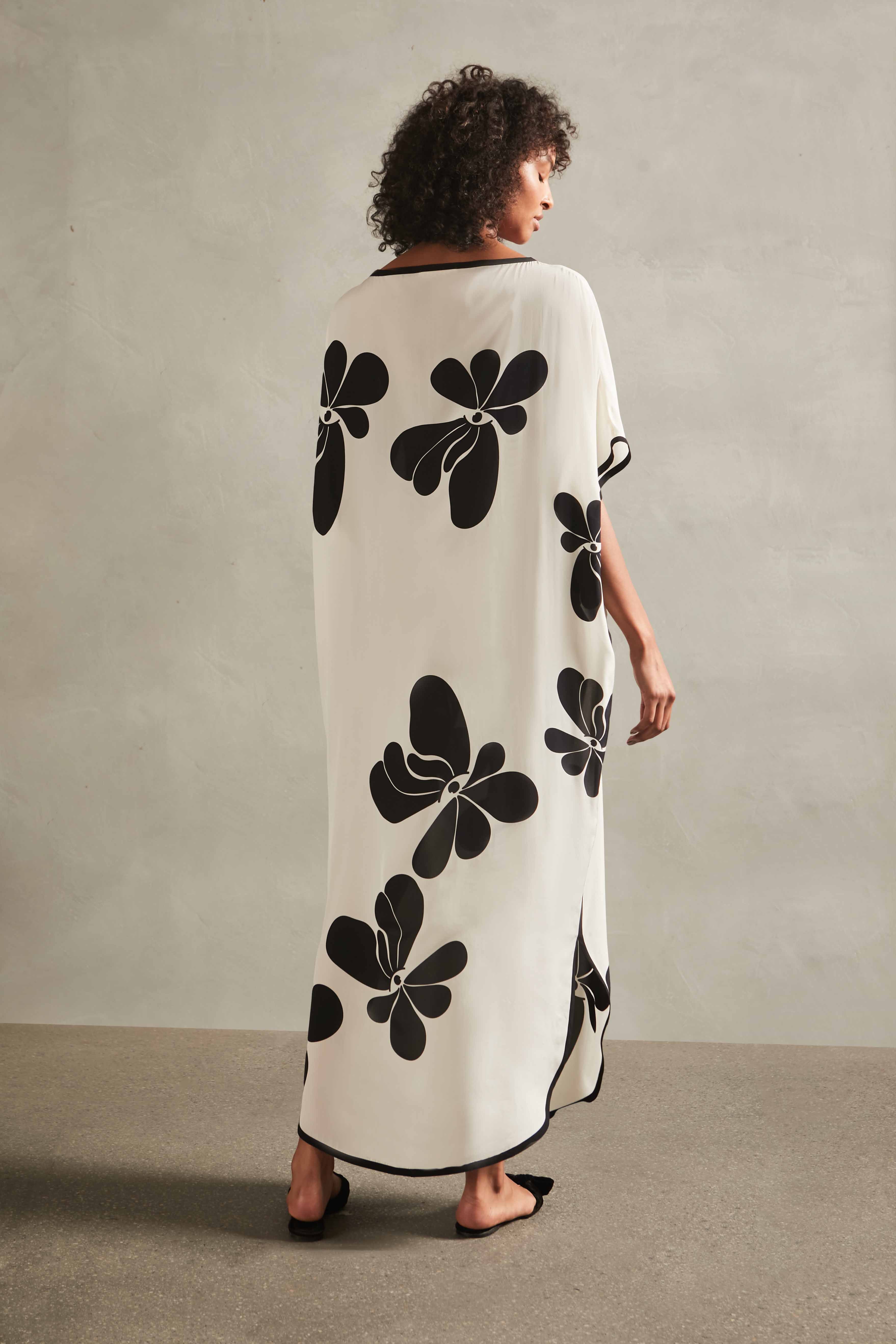 Kaftan Longo Floral