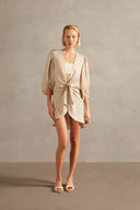Camisa Longa De Amarrar Timeless