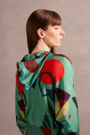 Body Manga Morcego Com Capuz Modernismo