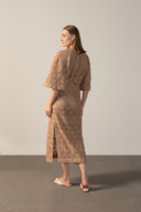 Vestido Longo Decote V Noir