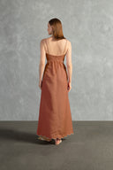 Vestido Longo Detalhe Ondas