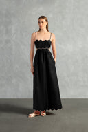 Vestido Longo Detalhe Ondas