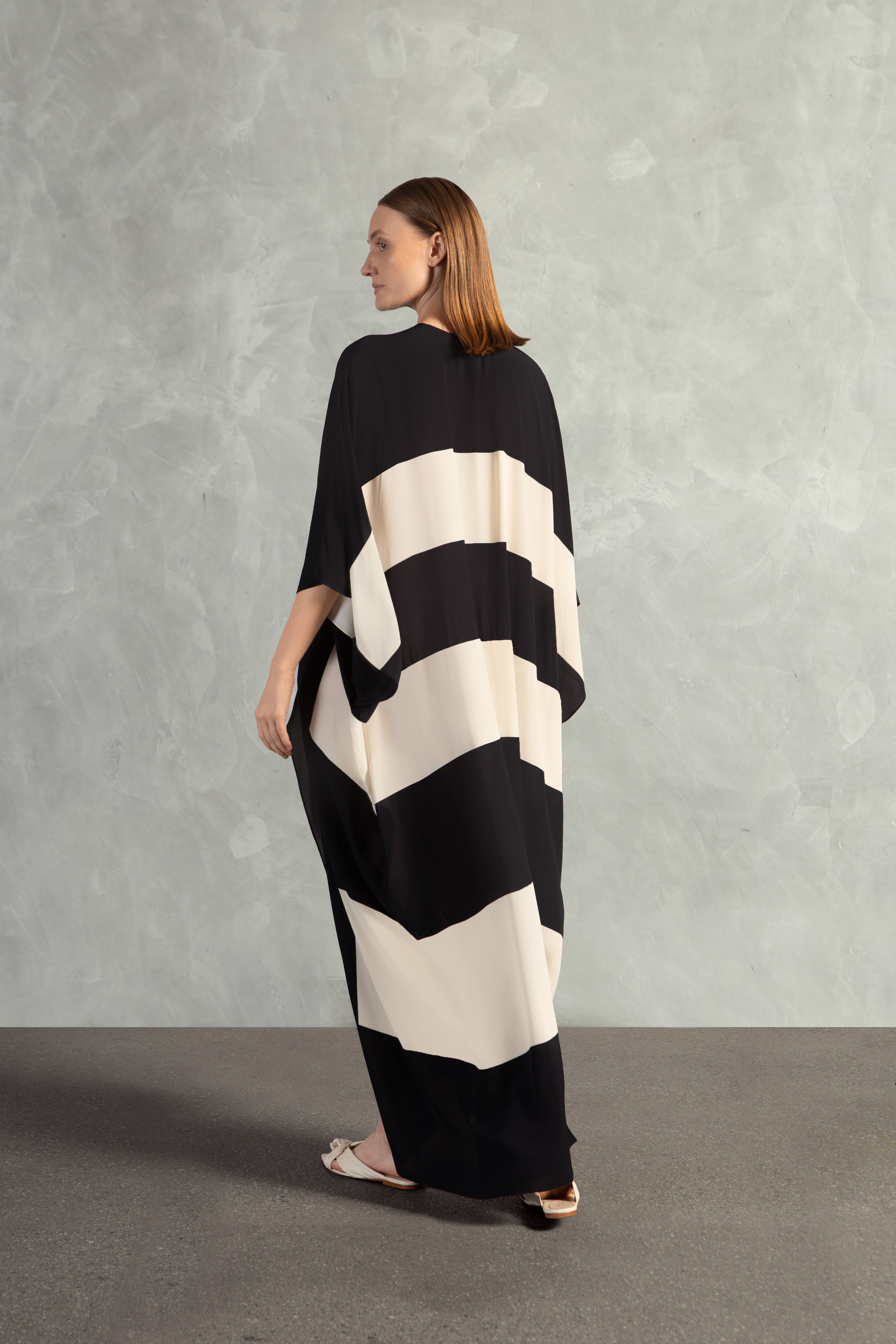 Kaftan Longo Geométrico
