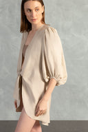 Camisa Longa De Amarrar Timeless