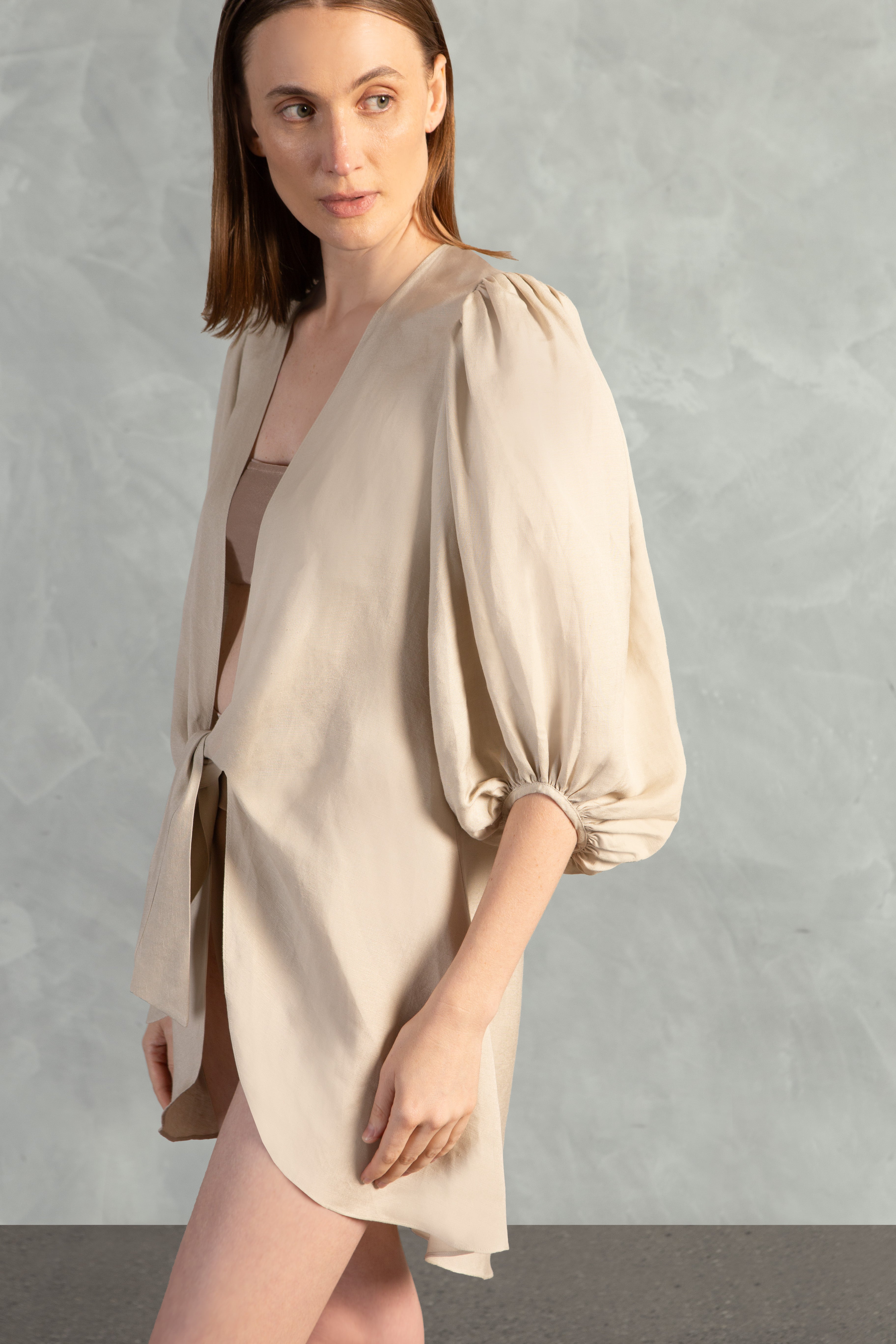 Camisa Longa De Amarrar Timeless