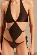 Maillot Engana Mamãe Vazado Colibri Solids