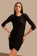 Vestido Curto Franzido Timeless
